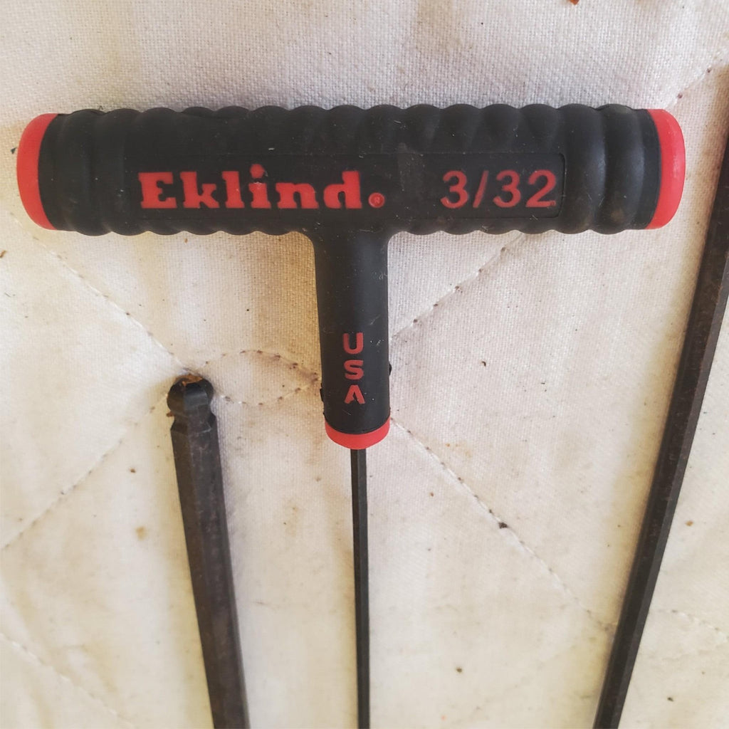 Eklind Tool Power T-Handle Hex T-Key Allen Wrenches Lot 551