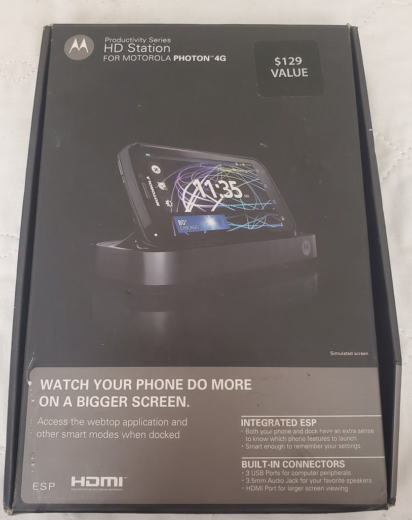 Motorola HD Charging Station EVM1358Q for Motorola Photon 4G