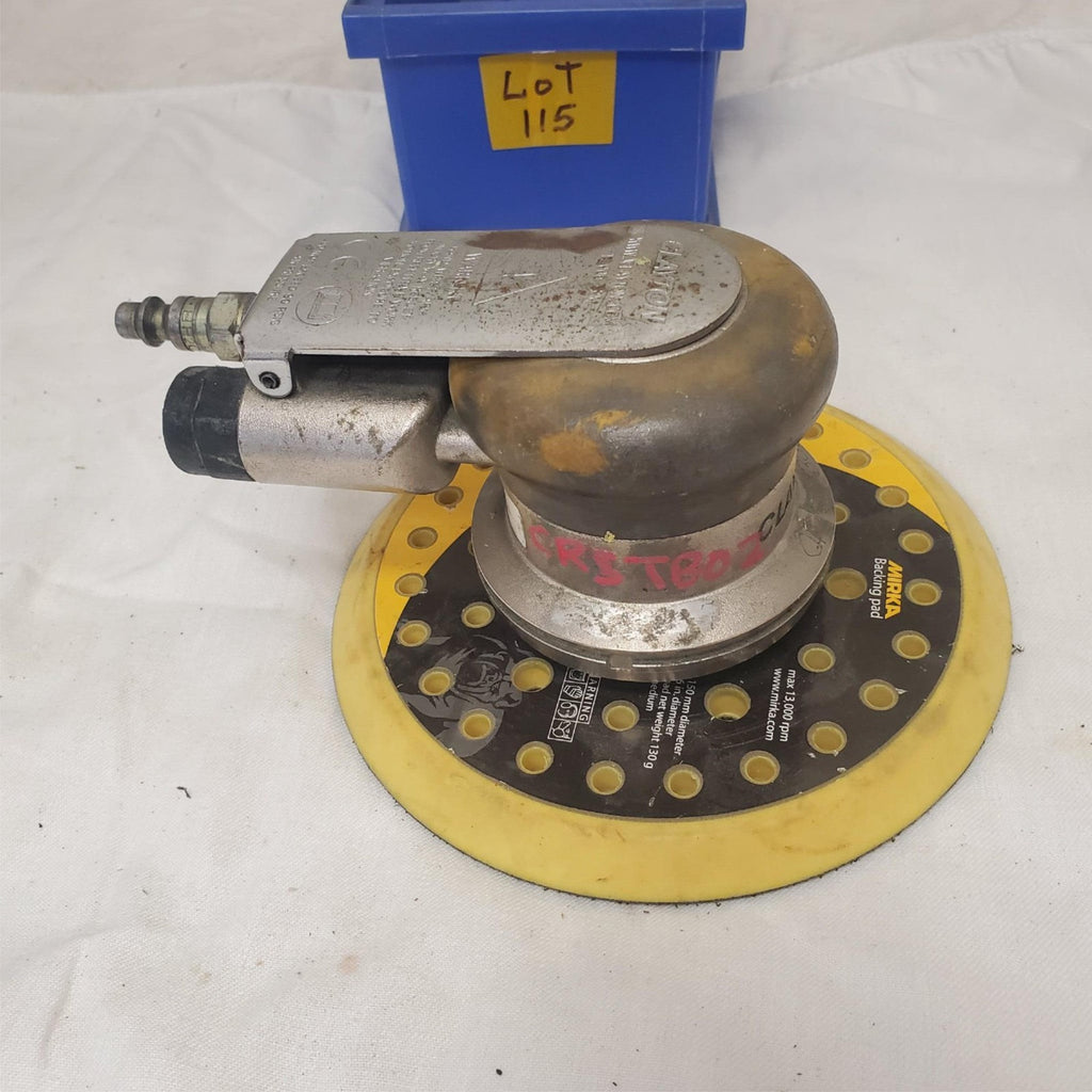 Clayton Pneumatic Orbital Sander Pad Hook & Loop HEPA LOT-115