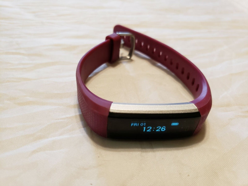 ID2AHFTY0 Smart Bracelet Purple Wristband Activity Tracker