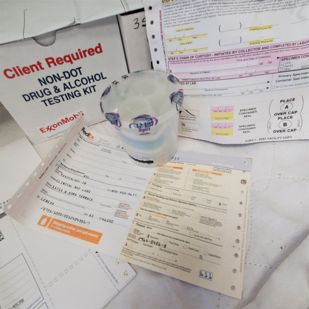 Client Required NON-Dot Drug & Alcohol Testing Kit Lot of 15