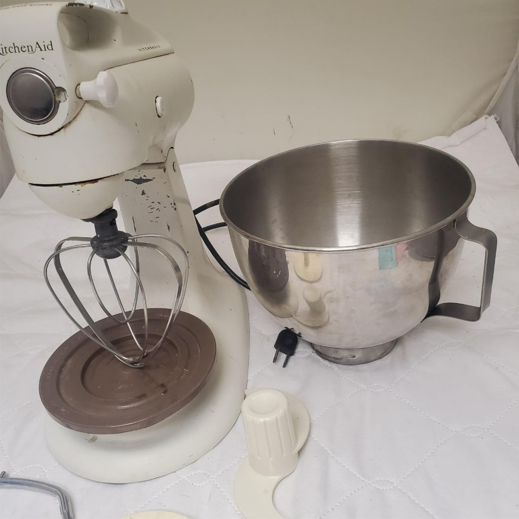 Vintage KitchenAid 3-C Stand Mixer Hobart with Attachments