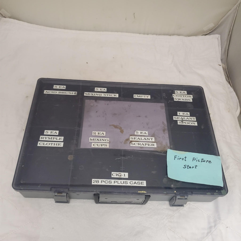 Multi Piece Sealant Application Tools Empty Compartment Box