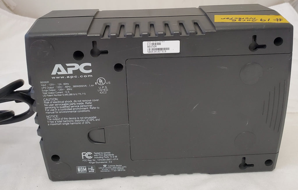 APC Back-UPS ES 650 Surge Protector NO BATTERY INCLUDED #19