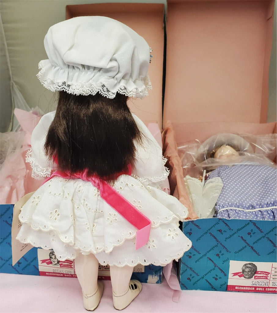 Madame Alexander #1575 Degas Girl #1576 Sargent Dolls Set with Box