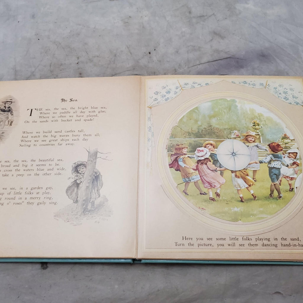 Revolving Pictures Vintage Reproduction From An Antique Book By Ernest Nister