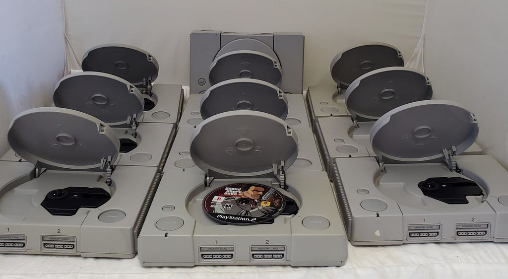 Lot of 10 Sony Play Station 1 Consoles For Parts #2