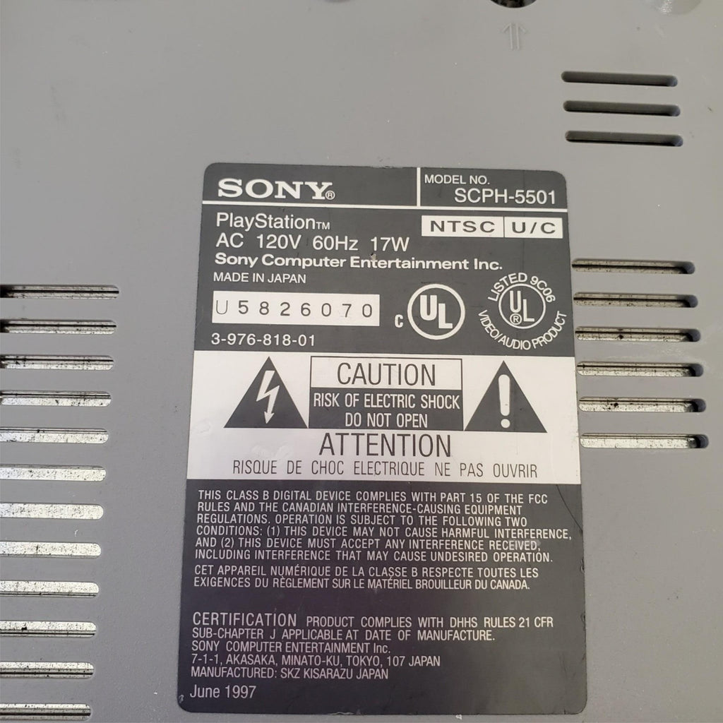 Lot of 7 Sony Play Station 1 Consoles For Parts #3