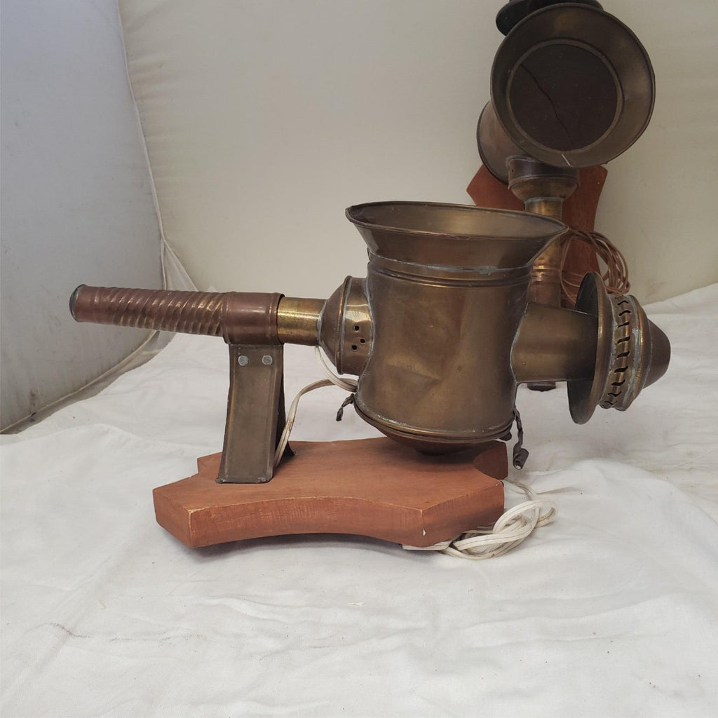 Vintage Brass Carriage Lamp
