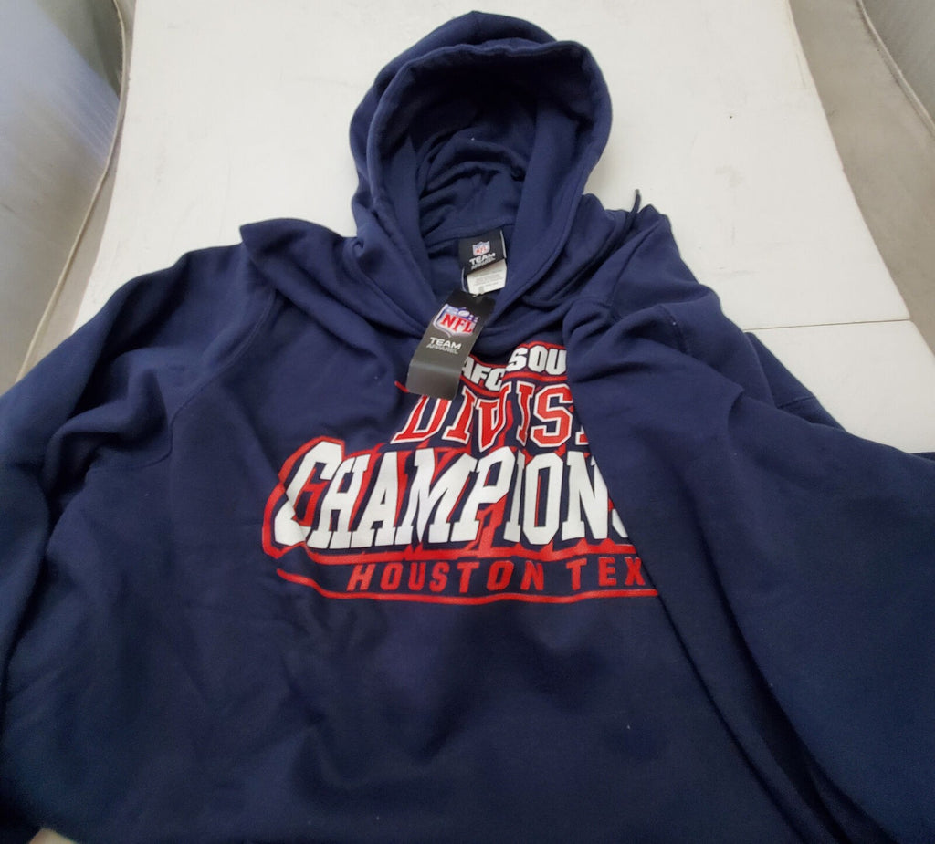 Houston Texans NFL 2015 AFC South Division Champions Hoodie Hooded Coat 2XL