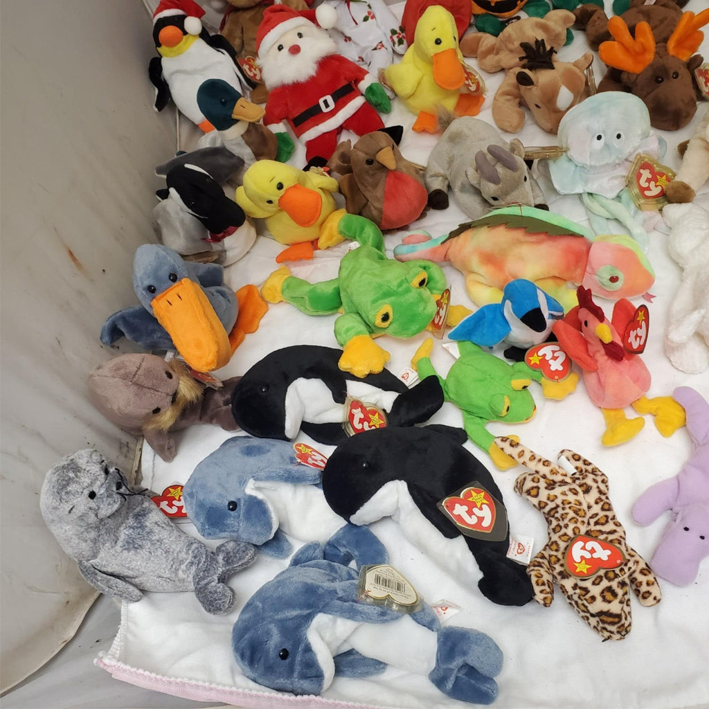 Huge Lot of Assorted TY Beanie Babies Plush Toys #2