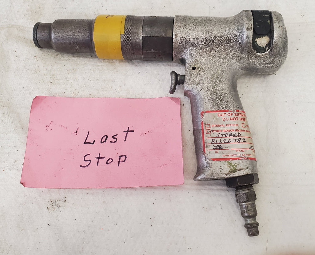 Cleco 8RSAPT-10 Pneumatic Pistol Grip 1/4" Air Tool Screwdriver/Nutrunner TTT-20