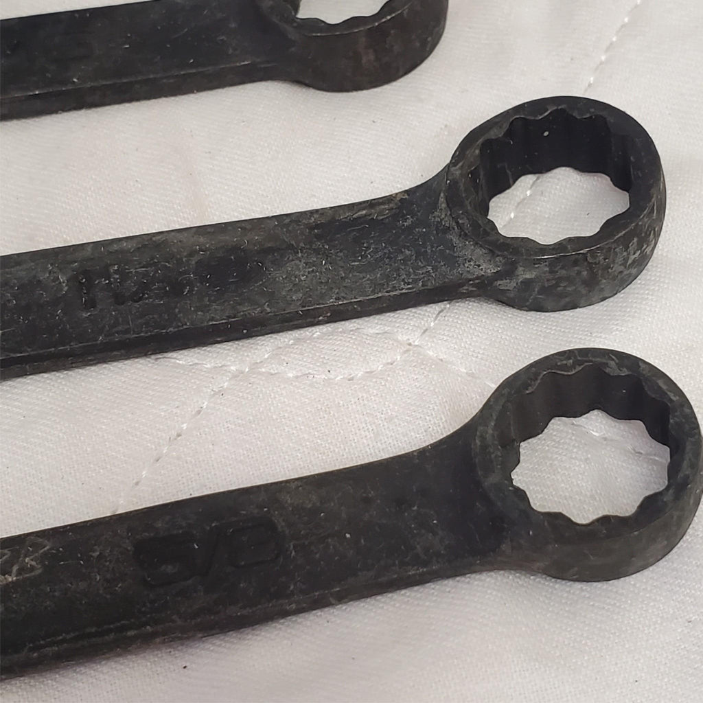 Lot of 5 Snap-On 12-Point Combination Box End Wrenches LOT-339