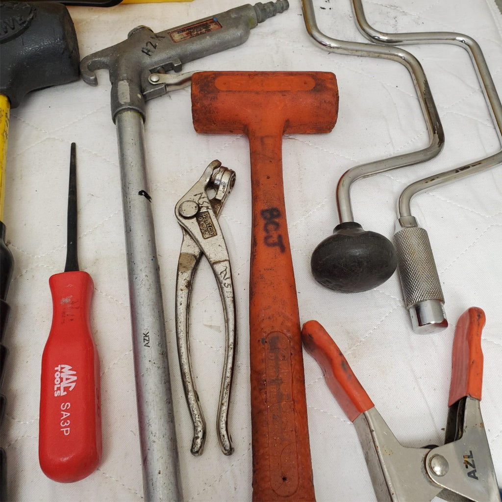 Lot of Stanley Matco Hammer Mallets Tools Set