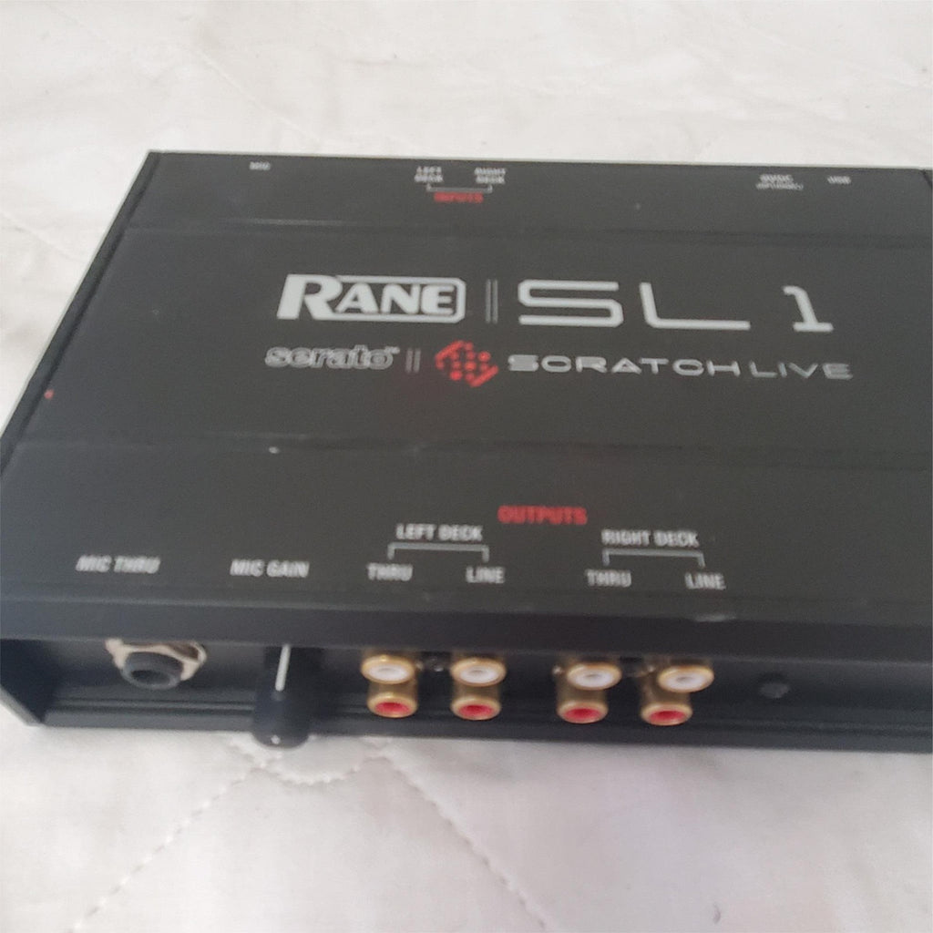 Rane Scratch LIVE 1 SL1 Digital DJ System Audio Interface Serato