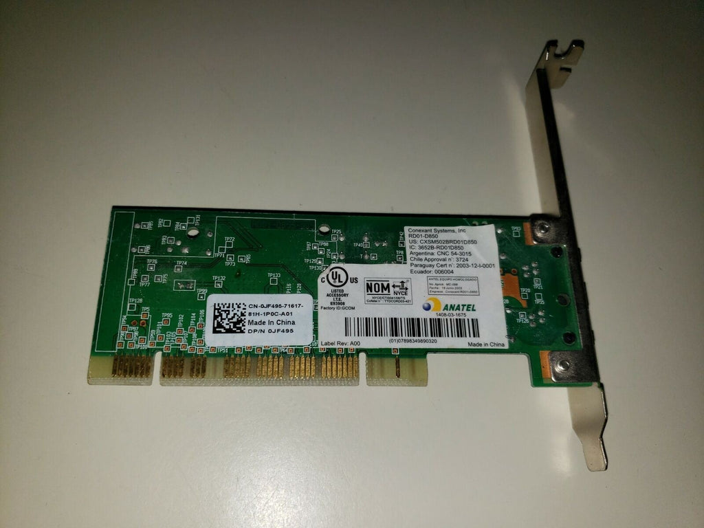 HP Pavilion a1203w PCI Desktop Modem Conexant Systems RD01-D850
