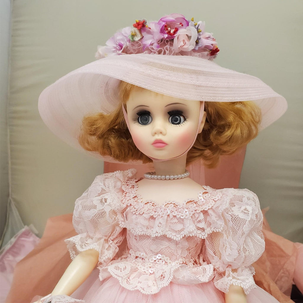 Madame Alexander #1655 Elise Bridesmaid Doll with Box & Stand