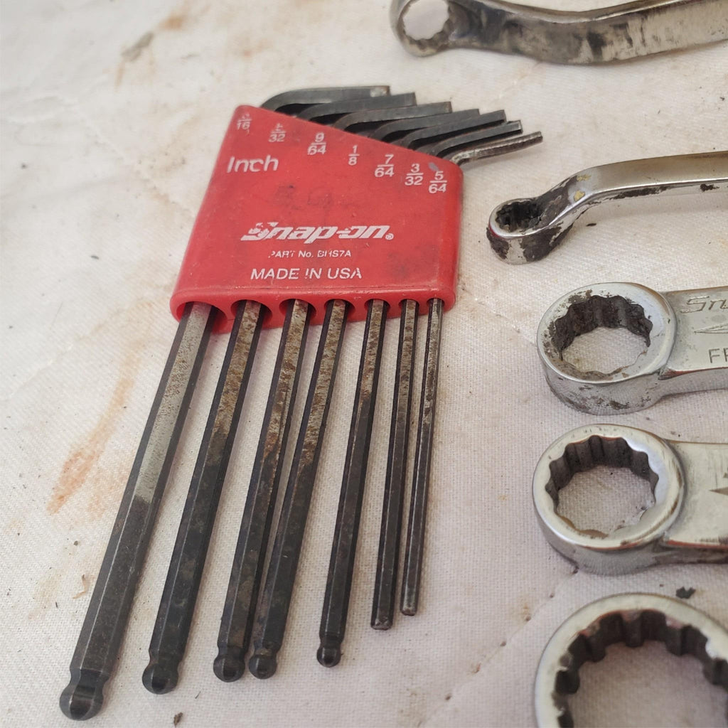 Lot of Snap-On L type Hex, Drive Sockets & other Tool LOT 556