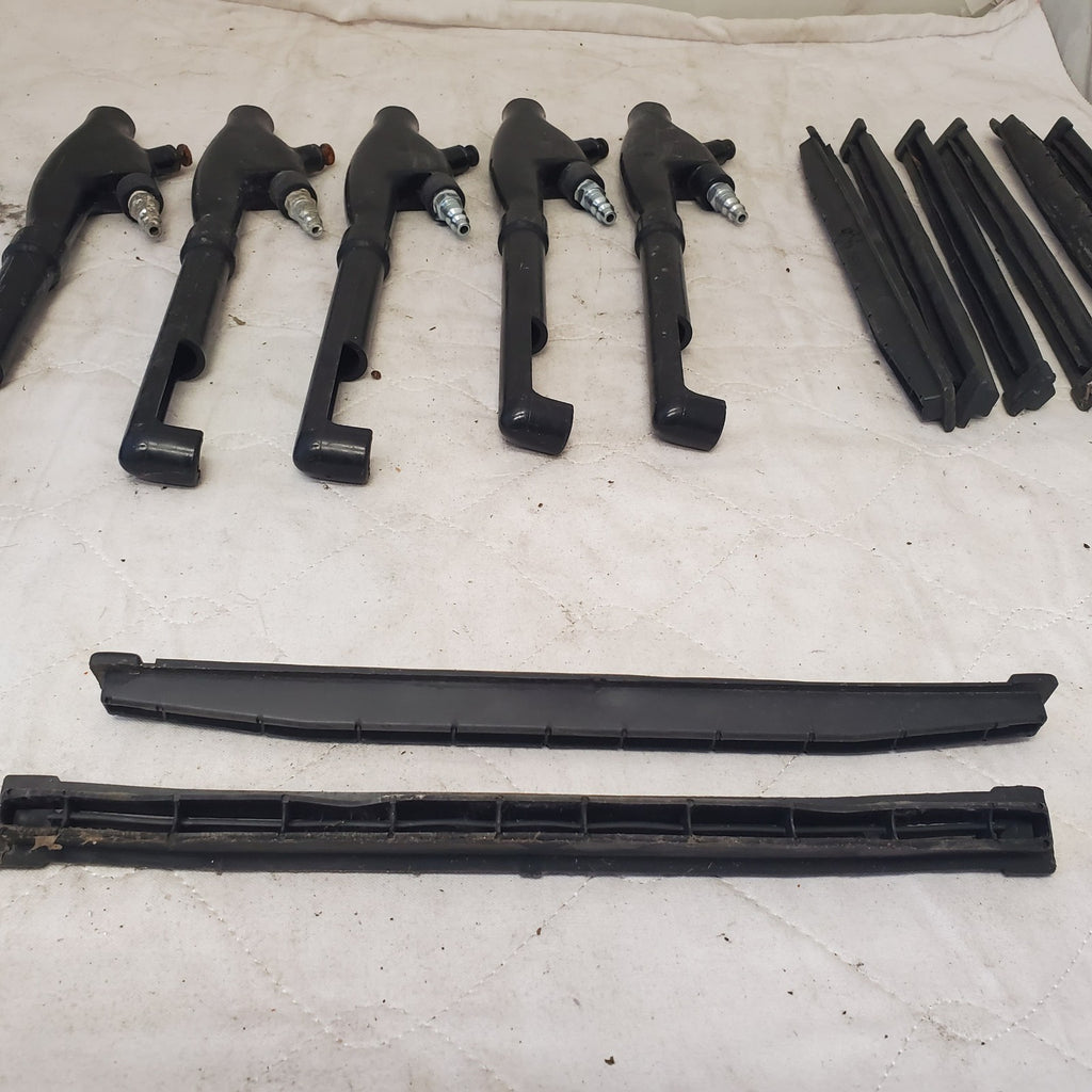 Large Lot of Mina-Vac Aluminum Air Vacuums