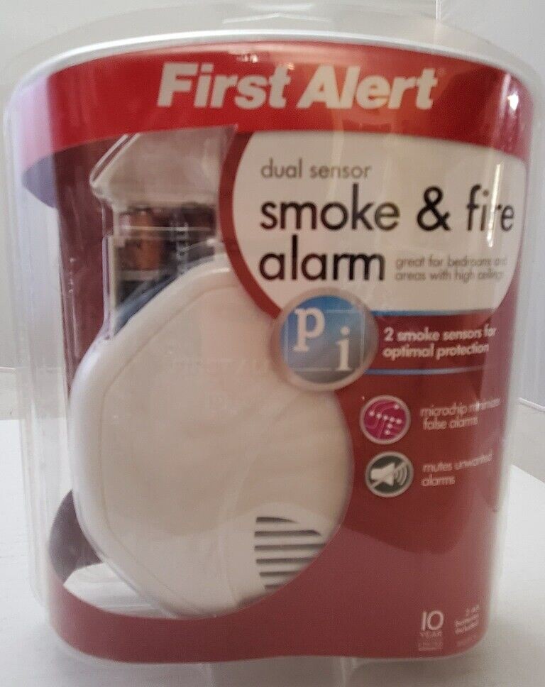 First Alert Dual-Sensor Smoke and Fire Alarm Battery Powered Frustrat