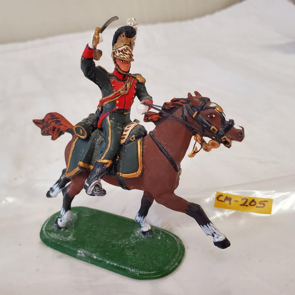 St. Petersburg Hand Painted Metal Toy Soldier Calvery General Chernenkov CM-205