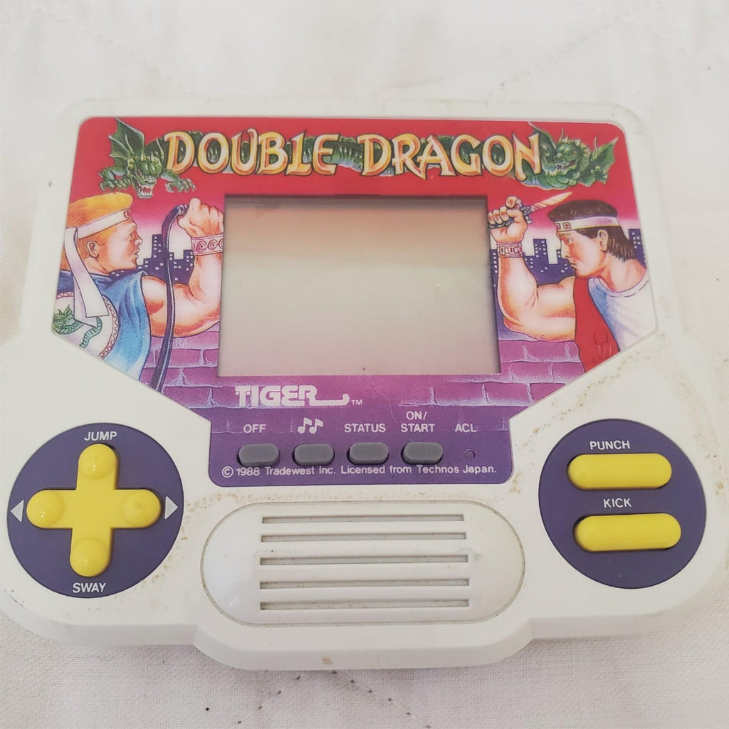 Vintage 1988 Tiger Electronics Double Dragon LCD Video Game