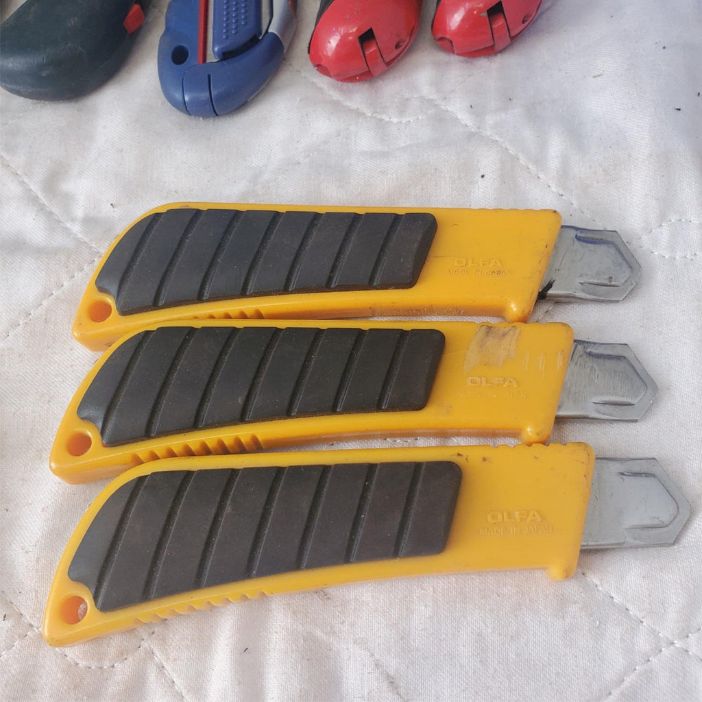 Lot of 13pc Assorted Various Handy Cutter Safety Knife Lot 318
