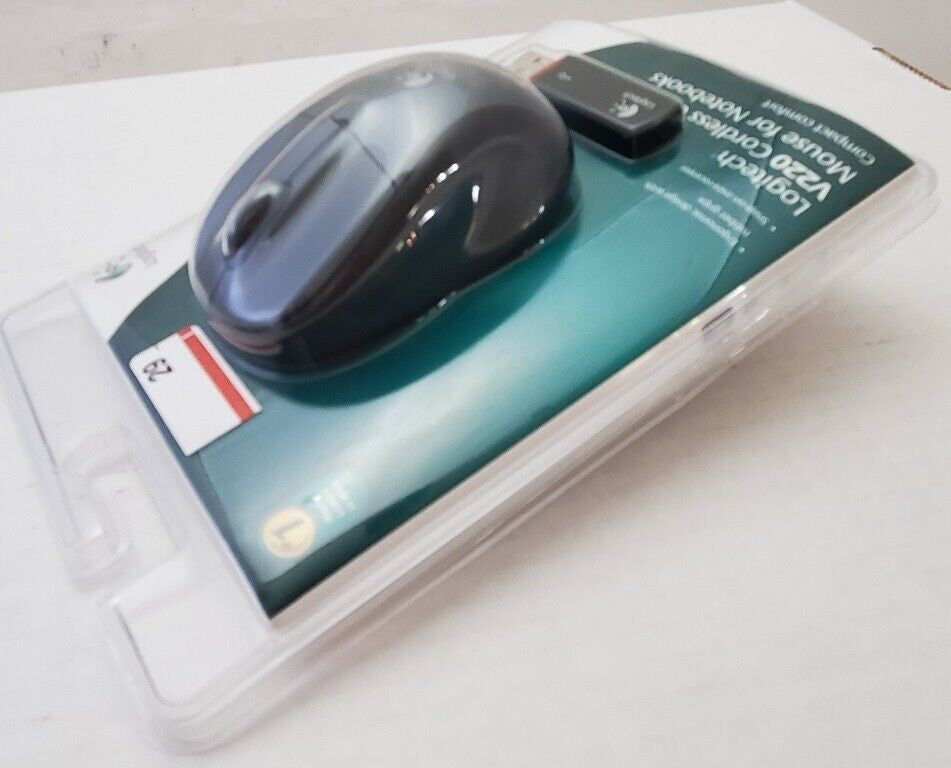 Logitech V220 Cordless Optical Mouse for Notebooks
