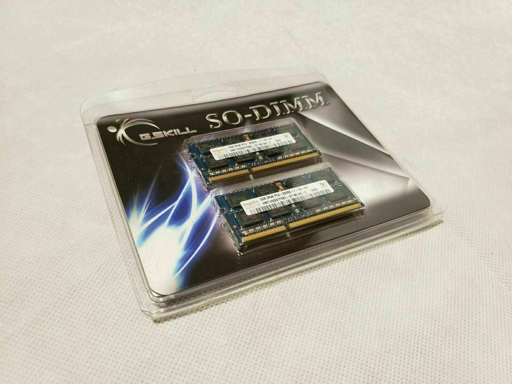 Hynix 2GB 2Rx8 PC3-8500S-7-10-F2 Laptop RAM Memory from Apple MacBook Qty 2