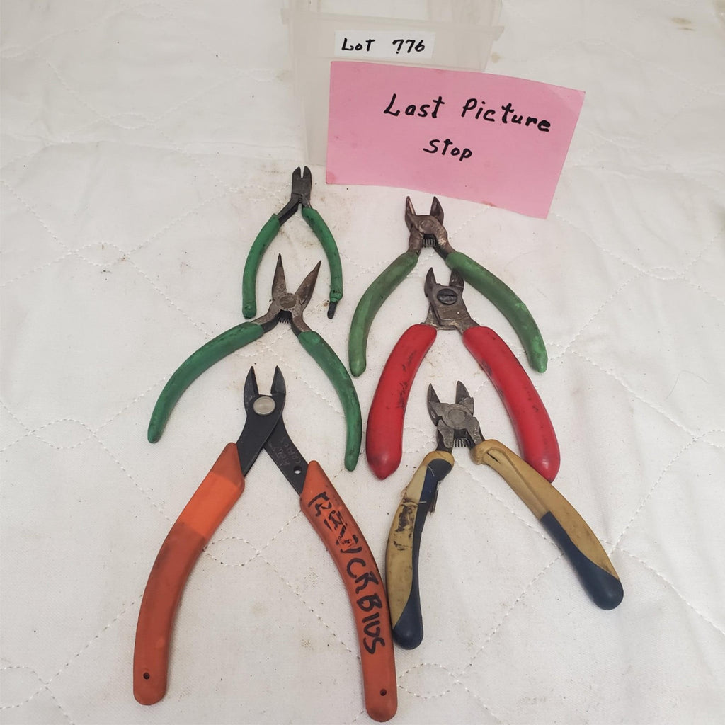 Lot of 6 Assorted Maxi-Shear Flush Wire Cutters LOT-776