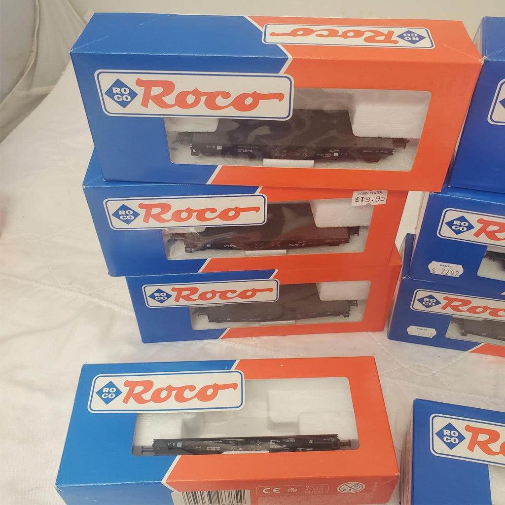 Roco HO 46385 Heavy duty flat wagon, DRG