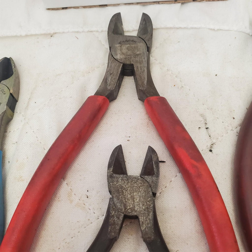 Lot of 6 Assorted Wire Cutters & Pliers LOT-837