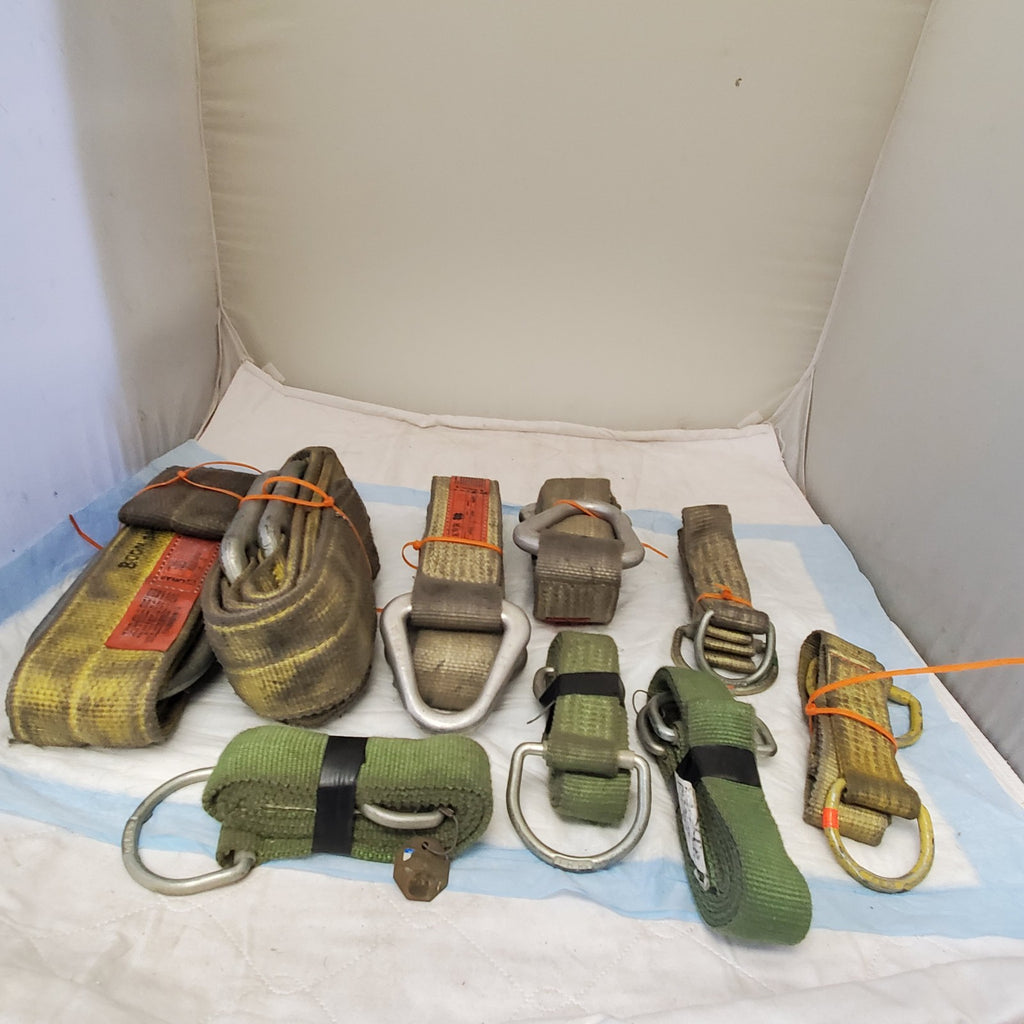 USED Adjustable Cam Buckle Tie Down Cargo Lashing Travel Strap Lot