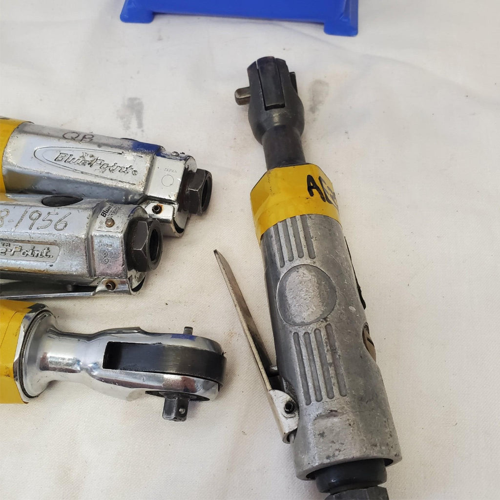 Lot of 3 Assoretd Heavy Duty Pneumatic Air Ratchet Wrench  LOT-158