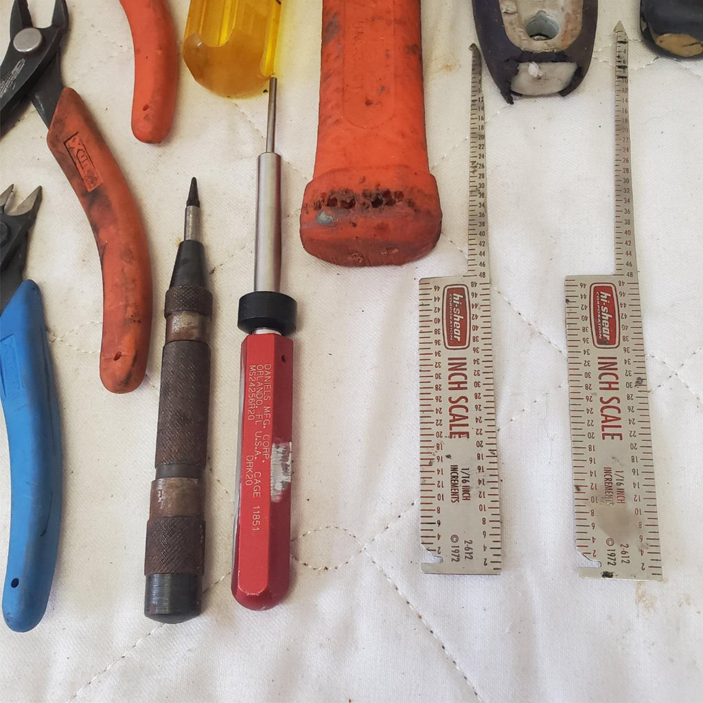 Lot of Assorted Wooden Hammer, Pilers, Various Drivers & other Hand Tools LOT 17