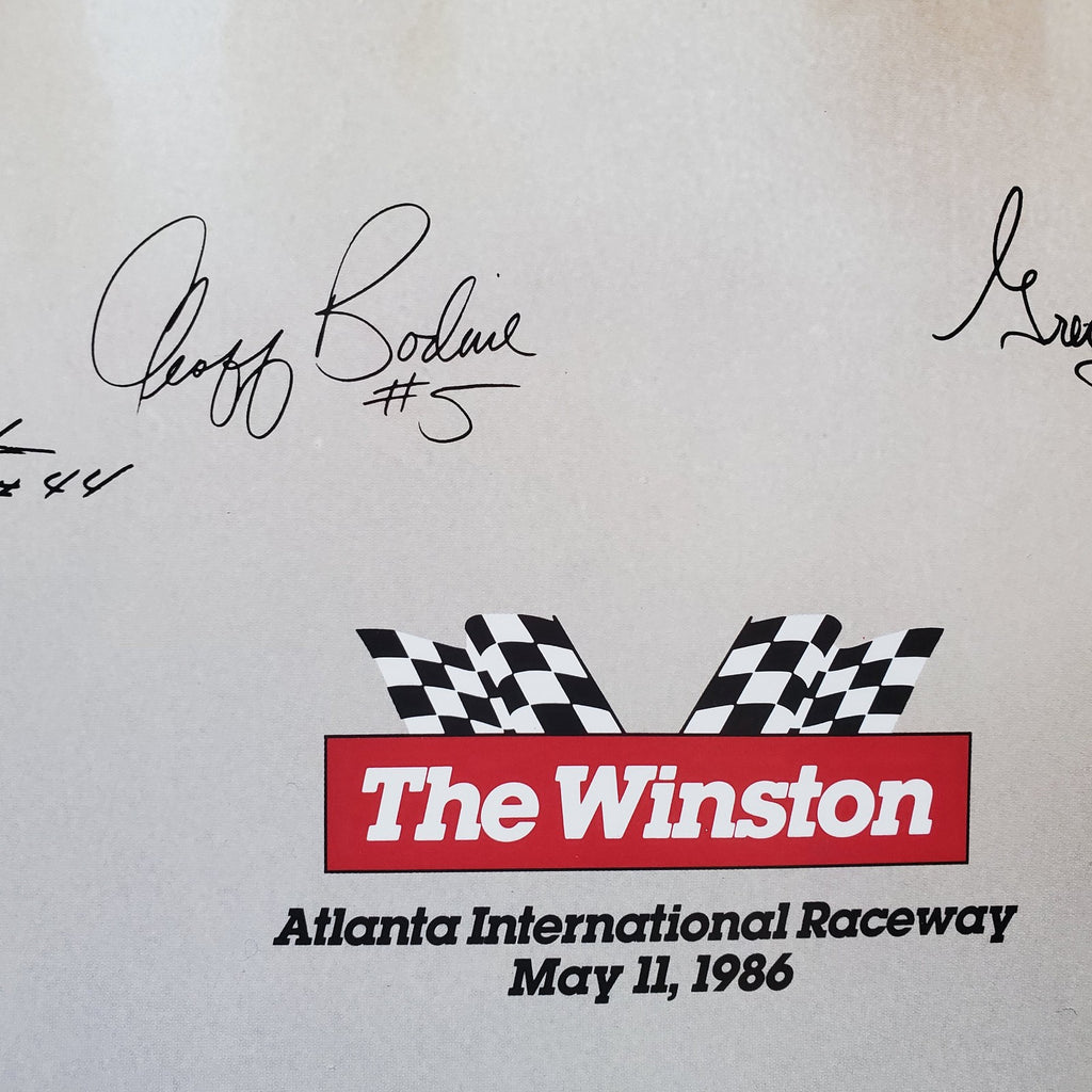 NASCAR The Winston, Atlanta International Raceway, May 11, 1986 Poster
