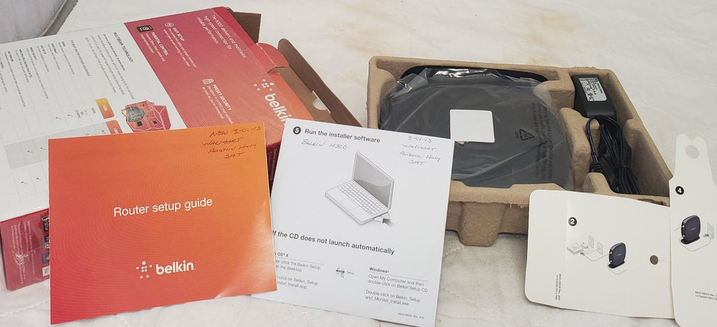 Belkin N300 Wi-Fi N Wireless Router 300 Mbps